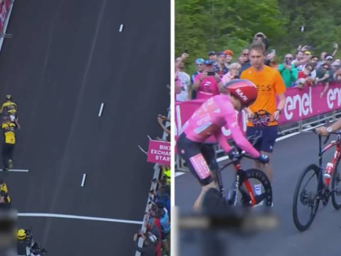 KIJK. Thomas, wiens fietswissel wel erg stroef verliep, reageert sportief na verlies: “Goed dat Roglic me vermorzeld heeft” 