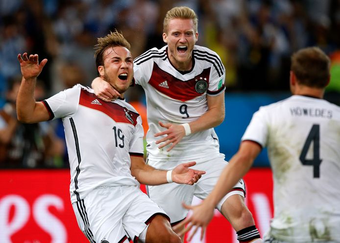 Götze werd in 2014 de gevierde man met zijn 1-0 tegen Argentinië.