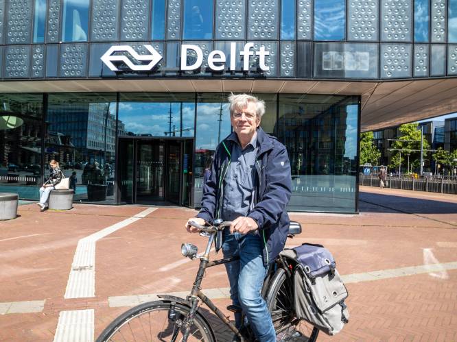 Jan uit Delft is verzot op fietsen en promoveerde op z'n 70ste op ‘verstandshuwelijk’ met de trein