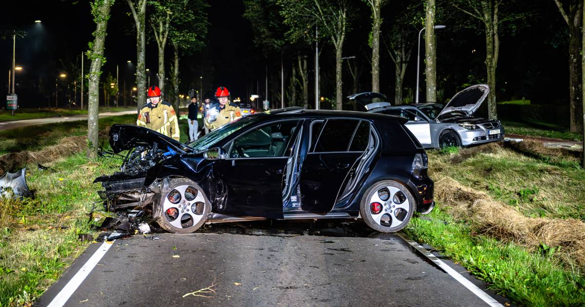 Meerdere gewonden bij ernstig ongeluk in Tilburg.