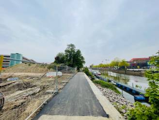 Jaagpad tussen Zwarte Hoekbrug en Sint-Annabrug weer open voor fietsers en voetgangers