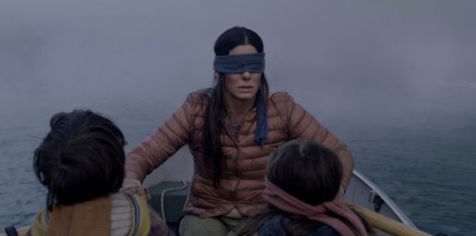 Sandra Bullock speelde de hoofdrol in 'Bird Box'.