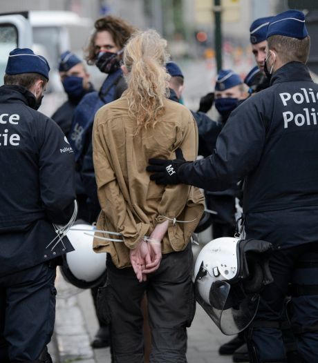 Action d'Extinction Rebellion à Bruxelles: une soixantaine d'arrestations