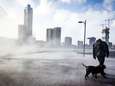 Storm Eunice blaast tegen Rotterdamse flats: ‘Voelt als deining op een schip, maar we zijn niet zeeziek’ 