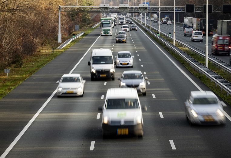 Drukte op de wegen is terug, toename van 40 procent