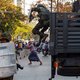 Militair machtsvertoon in Myanmar moet demonstranten afschrikken