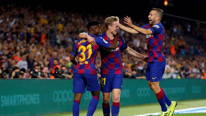 Frenkie De Jong en Ansu Fati mee met Barcelona naar Saoedi-Arabië voor kraker tegen Real Madrid