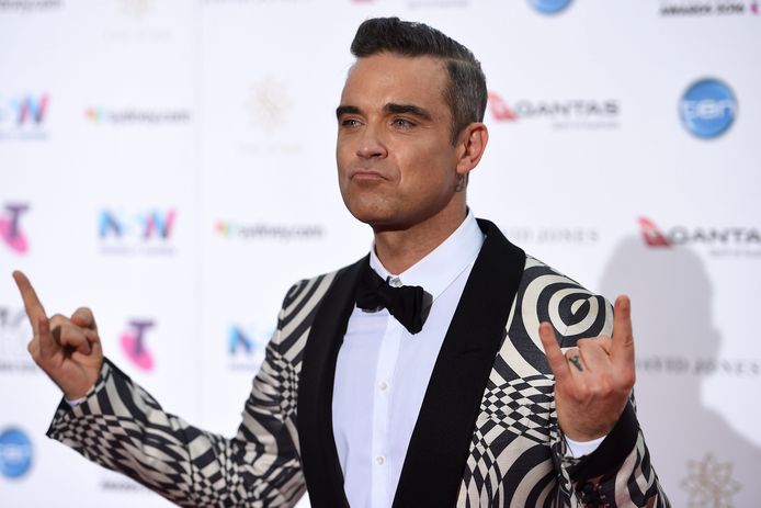 De plannen van Robbie Williams (foto) maken Jimmy Page boos.