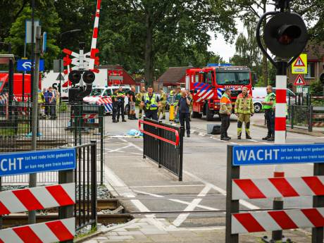 Man overleden na ongeluk op spoorwegovergang in Wolfheze: ‘Voor zoiets waren we al heel lang bang’
