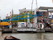 Tot over een paar maanden: Lijndraaiersbrug afgevoerd voor groot onderhoud