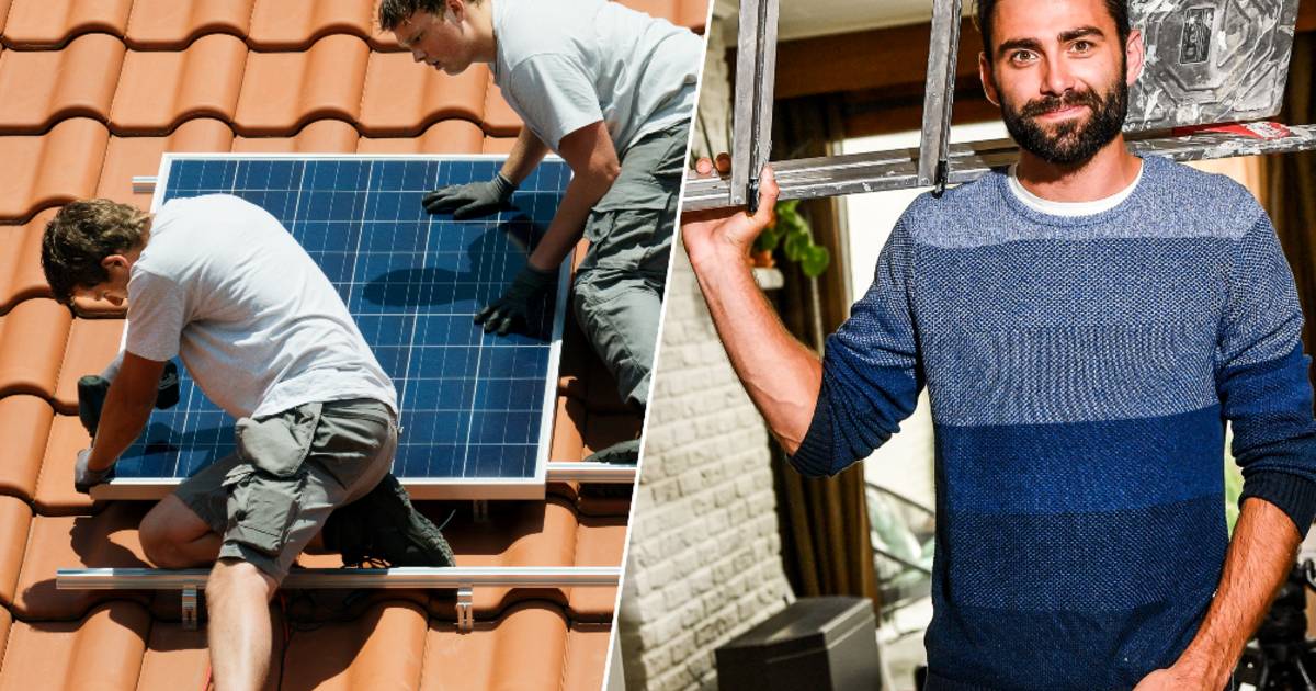 Лицо телевидения Зиг Де Донкер сам устанавливает солнечные батареи: умно ли это?  Или лучше доверить это профессионалу?  † жизнь