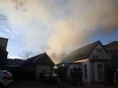 Schuurtje in Tiel opgegaan in vlammen