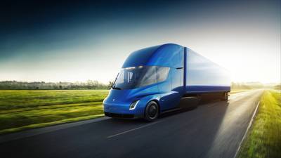 Tesla begint productie elektrische vrachtwagens