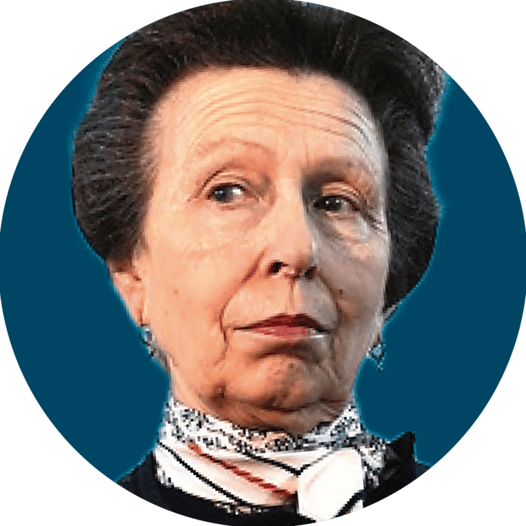 Anne Mountbatten-Windsor Beeld rv