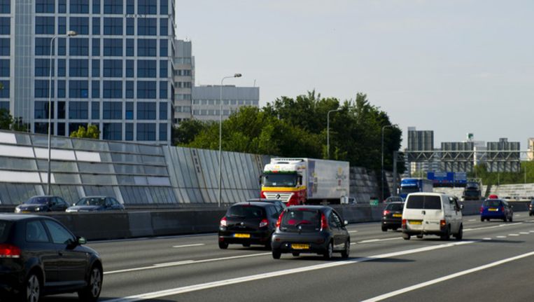 Op de A10, de ring van Amsterdam. Beeld ANP