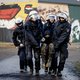 Politie staakt ontruiming Duits ‘bruinkooldorp’ tot donderdagochtend
