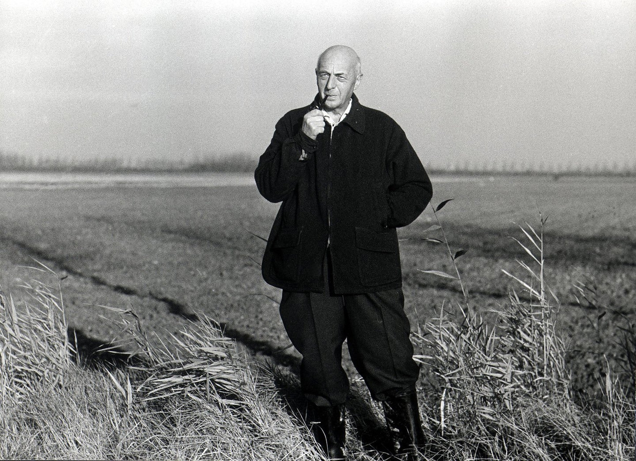 Sicco Mansholt, grondlegger van het huidige Europese landbouwbeleid. Beeld anp