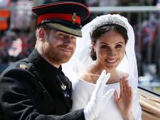 Huwelijksjubileum van prins Harry en Meghan Markle genegeerd door Brits koningshuis