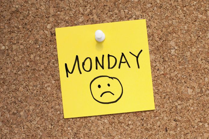 De derde maandag van januari is de meest deprimerende dag van het jaar: Blue Monday.