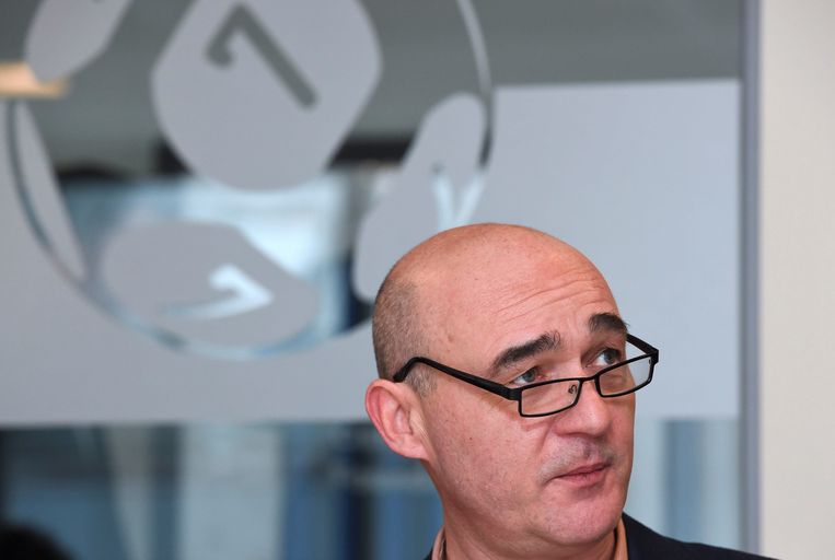 Jannie Haek, topman van de Nationale Loterij. Beeld Photo News