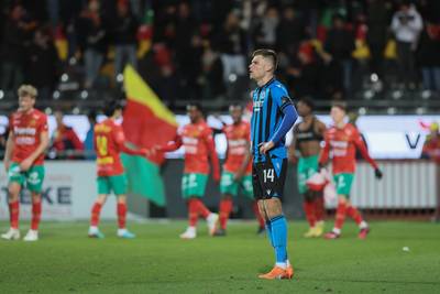 Le Club de Bruges fait naufrage à Ostende et replonge dans la crise