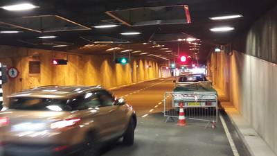 Tweede stut in tunnel naar parkeergarage Arnhem Centraal