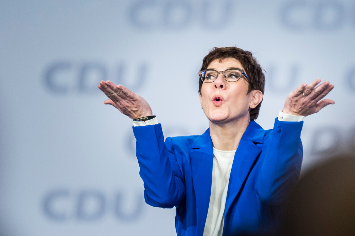 Annegret Kramp-Karrenbauer Beeld Florian Gaertner / Getty Images