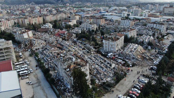 Ravage in Turkije is enorm.