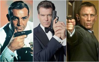 Ettelijke martini’s, honderden ‘moorden’ en bedpartners in overvloed: 25 James Bond-films in cijfers