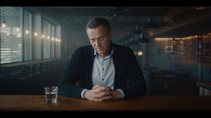Beeld uit de docufilm Navalny.
