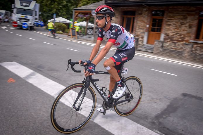 Italian Fabio Aru of UAE Team Emirates pictured ahead of the second stage of the Tour De Wallonie cycling race, 167,2 km from Villers-la-Ville to Namur, on Sunday 29 July 2018. BELGA PHOTO LUC CLAESSEN