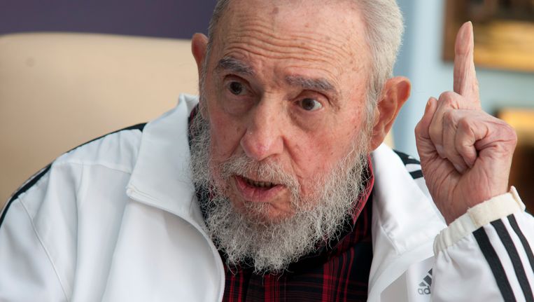 Fidel Castro in 2014. Beeld AP