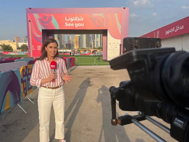 Birgit Herteleer vertrok met bang hart naar het WK voetbal in Qatar: “De overheid houdt werkelijk alles in de gaten”