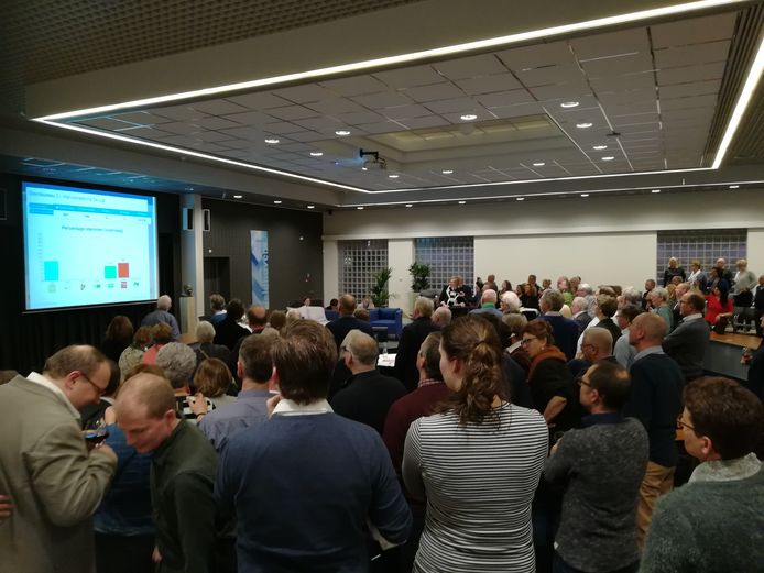De verkiezingsavond in Veldhoven.