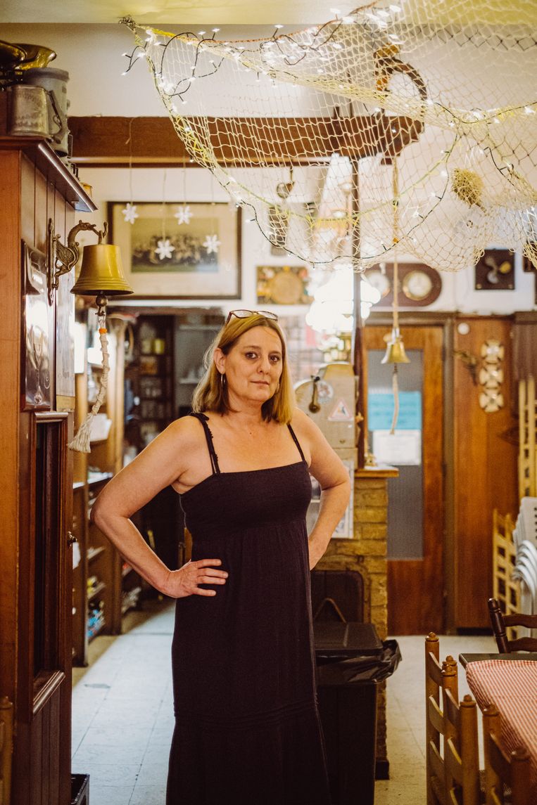 
Sofie Simoens van Het Mossel­huis in Oostende. “Voorlopig kunnen we de veiligheid van de gasten niet garan­deren.” Beeld Wouter Maeckelberghe
