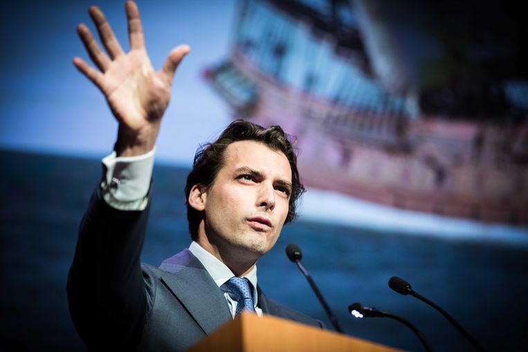 FvD-leider Thierry Baudet. Beeld anp