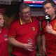 Niels Destadsbaders interview tijdens de rust van België-Canada: een kabinet van cringe voor zatte nonkels