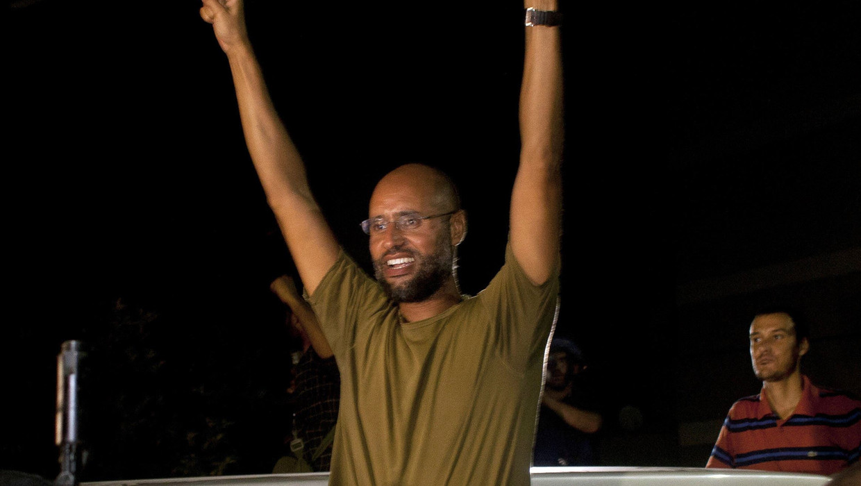 Saif al-Islam Kaddafi Beeld AFP
