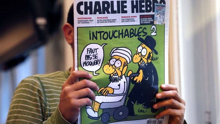 De editie van Charlie Hebdo uit september 2012. Beeld anp