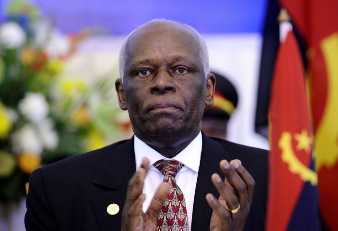 Voormalig president José Eduardo dos Santos.