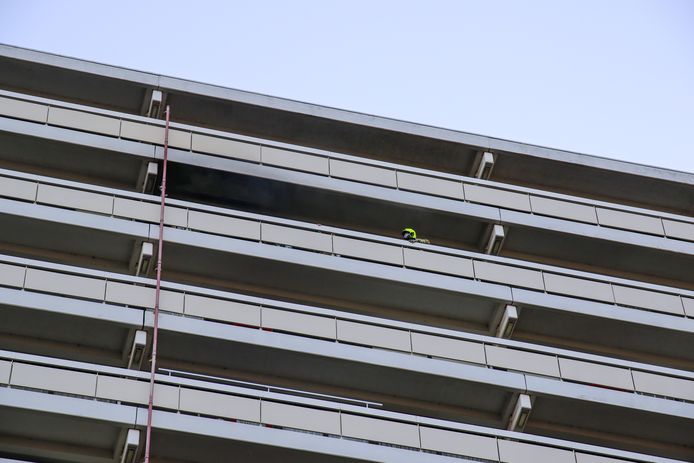 Er is mogelijk sprake van brandstichting.