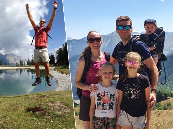 Johnny De Bel en zijn gezin trekken elke zomer en winter naar Tirol.  / Het gezin van Gerd Van Meerbergen, vorig jaar op vakantie in Frankrijk. Dit jaar kiezen ze voor Oostenrijk.