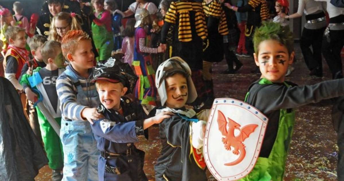 Scholieren openen carnaval