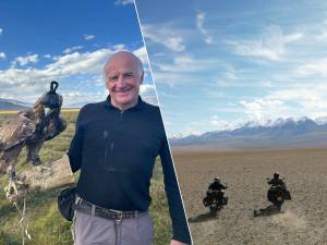 Wereldreiziger Marc (70) en metgezel maken motortrip van 20.000 kilometer naar Mongolië: “‘Bij die twee zit er een vijs los’, zag je de mensen denken”
