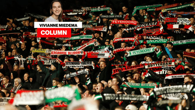 Column Vivianne Miedema | Zo veel succes van Feyenoord heb ik in mijn leven nog niet meegemaakt