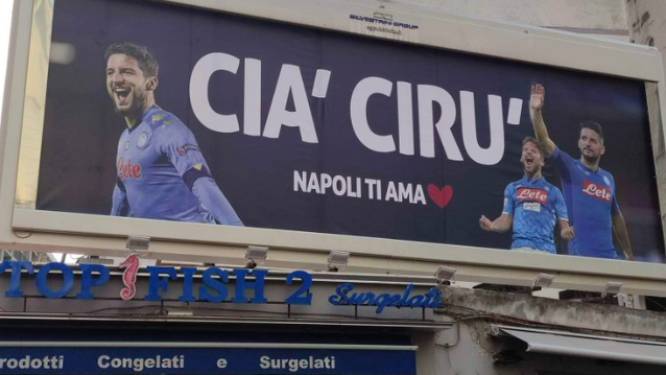 “Dit maakt me trots”: Dries Mertens onder de indruk van mooi eerbetoon van Napoli-fans