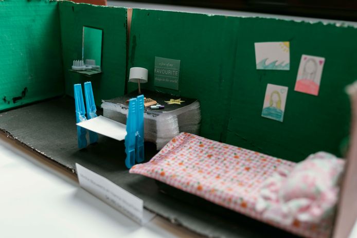 De kinderen gingen aan de slag met het verhaal van Anne Frank.