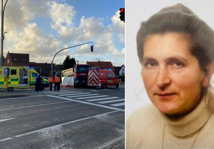 Anna Van Daele (78) kwam om het leven bij een dodehoekongeval op een zwart kruispunt in Brugge