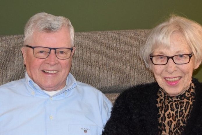 Henk en Ria van der Heijden zijn 60 jaar getrouwd.