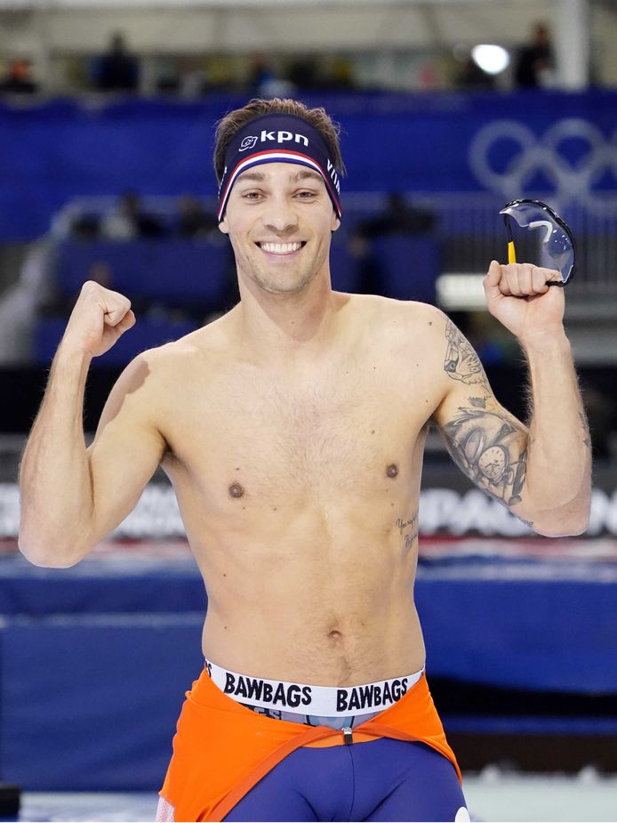 Kjeld Nuis, wereldkampioen in een Schotse goede doelenonderbroek Sport destentor.nl